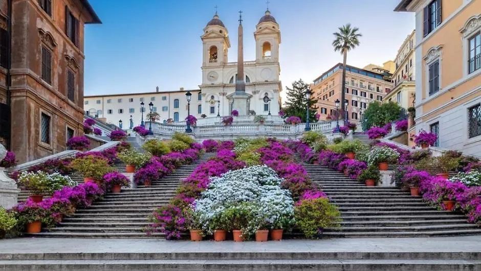 Apartament Flowers' Circle Of Piazza Di Spagna Rzym